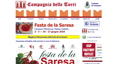 Desktop Screenshot of compagniadelletorri.it